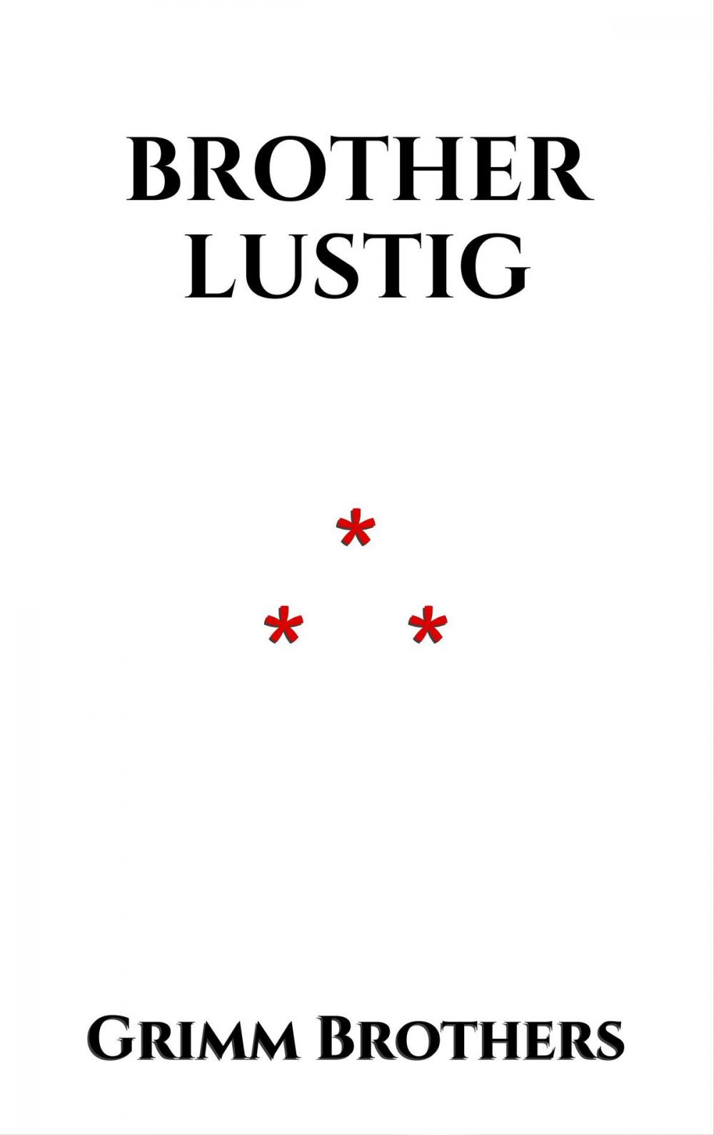 Big bigCover of Brother Lustig