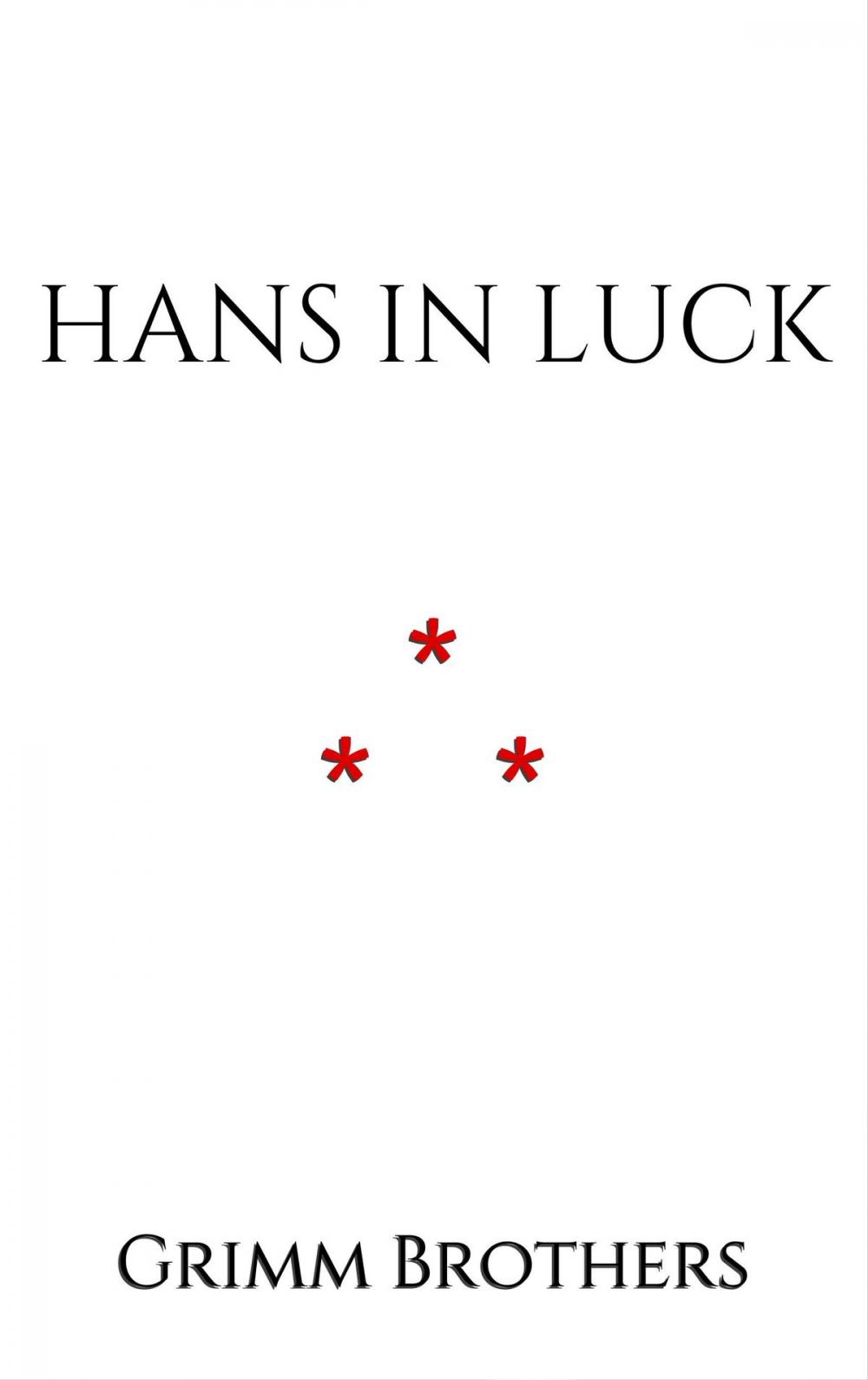 Big bigCover of Hans in Luck