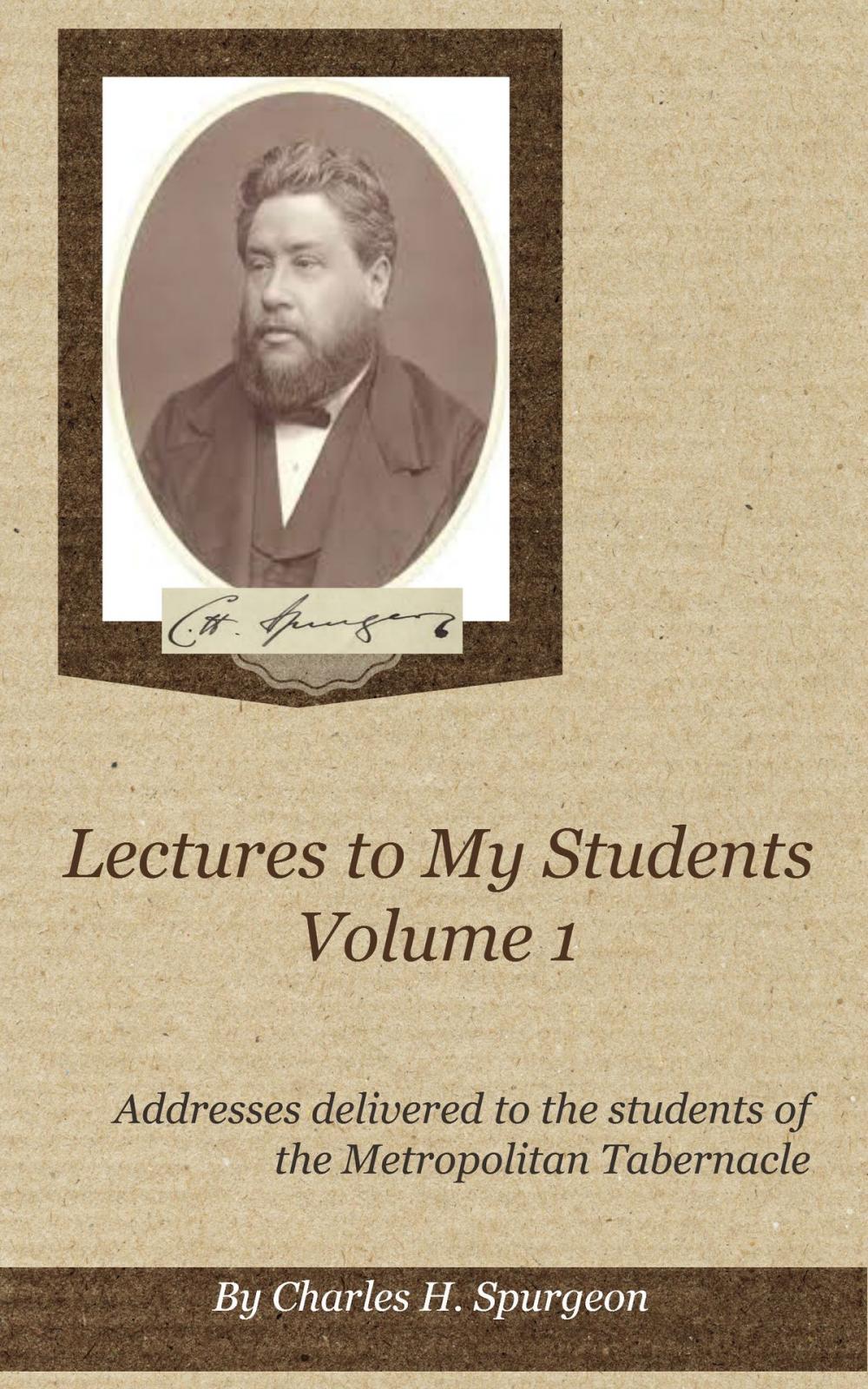 Big bigCover of Lectures to My Students, Volume 1