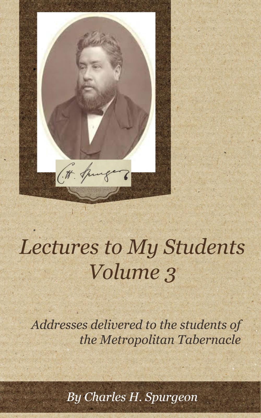 Big bigCover of Lectures to My Students, Volume 3