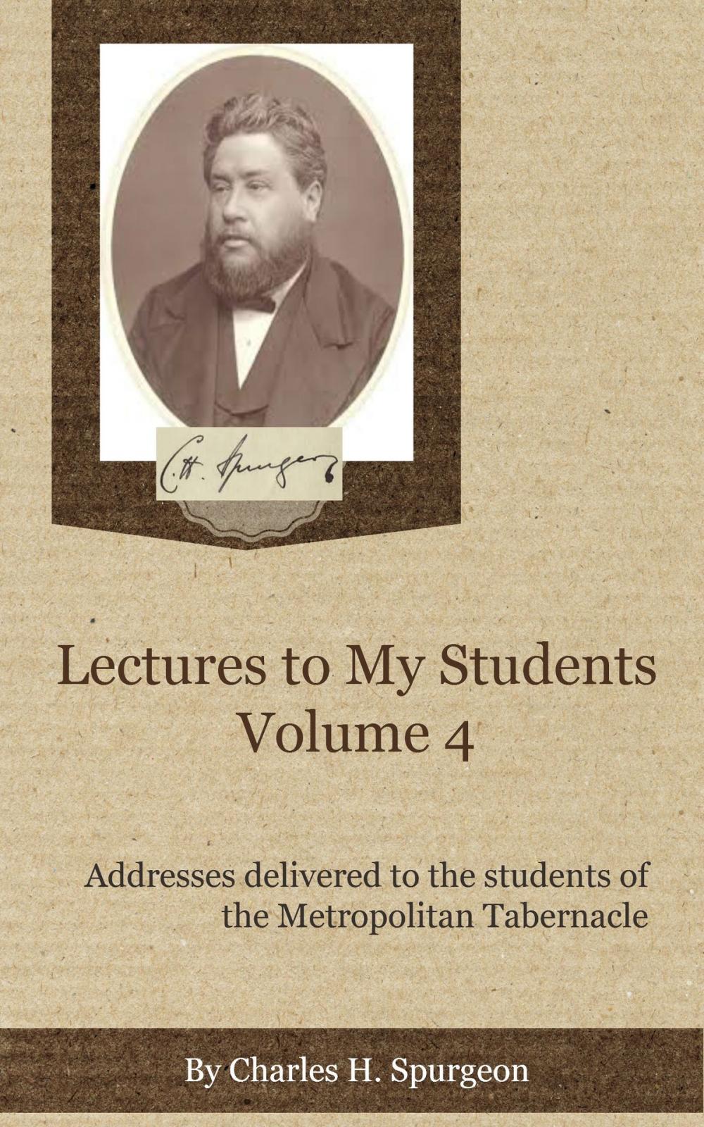 Big bigCover of Lectures to My Students, Volume 4