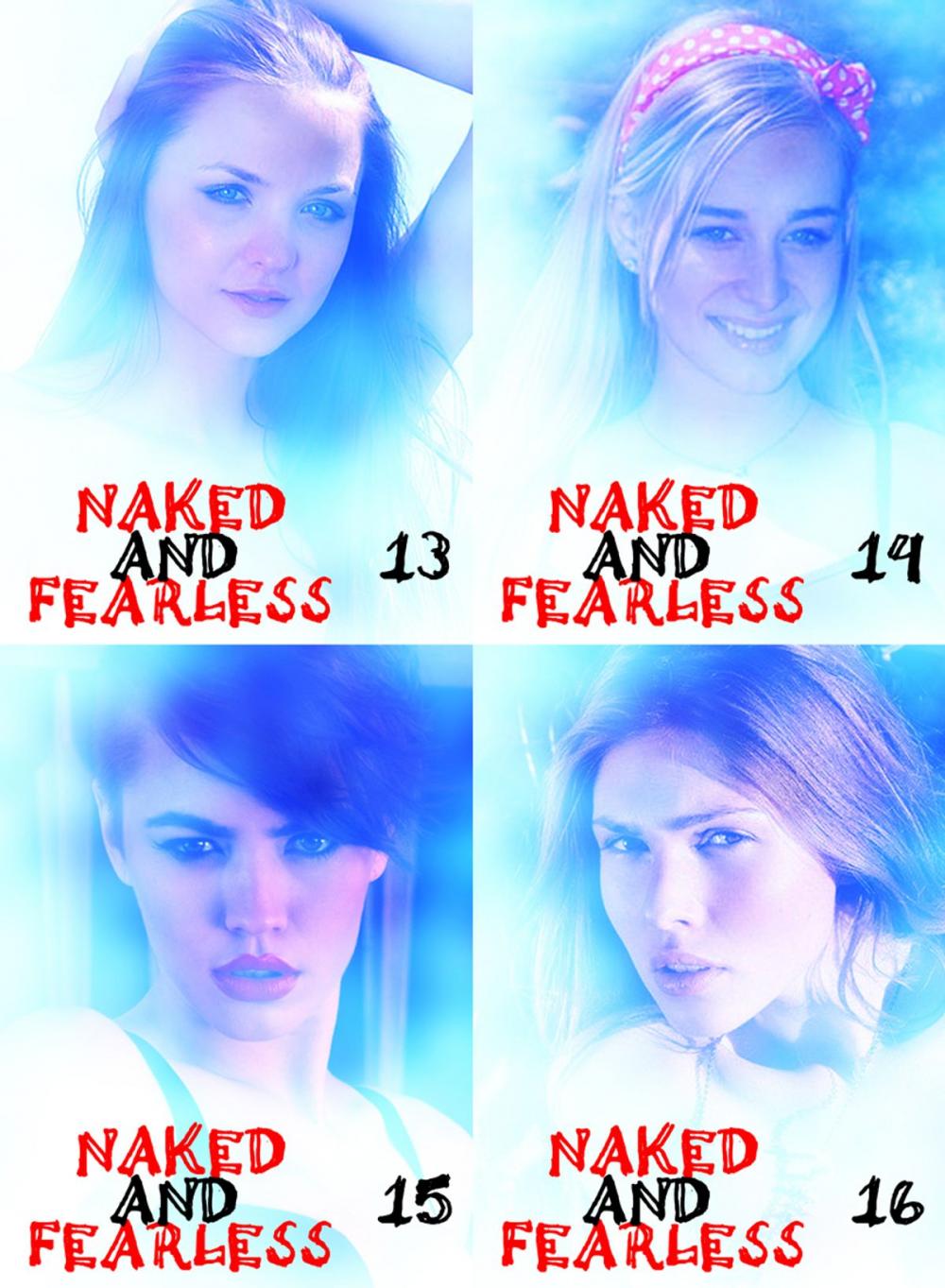 Big bigCover of Naked and Fearless Collected Edition 4 - A sexy photo book - Volumes 13 to 16