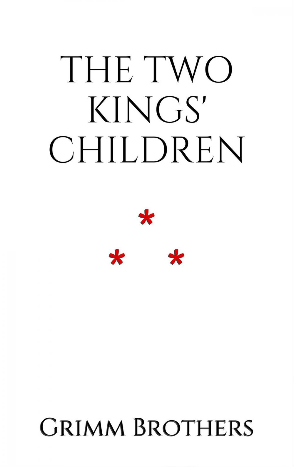 Big bigCover of The Two Kings' Children