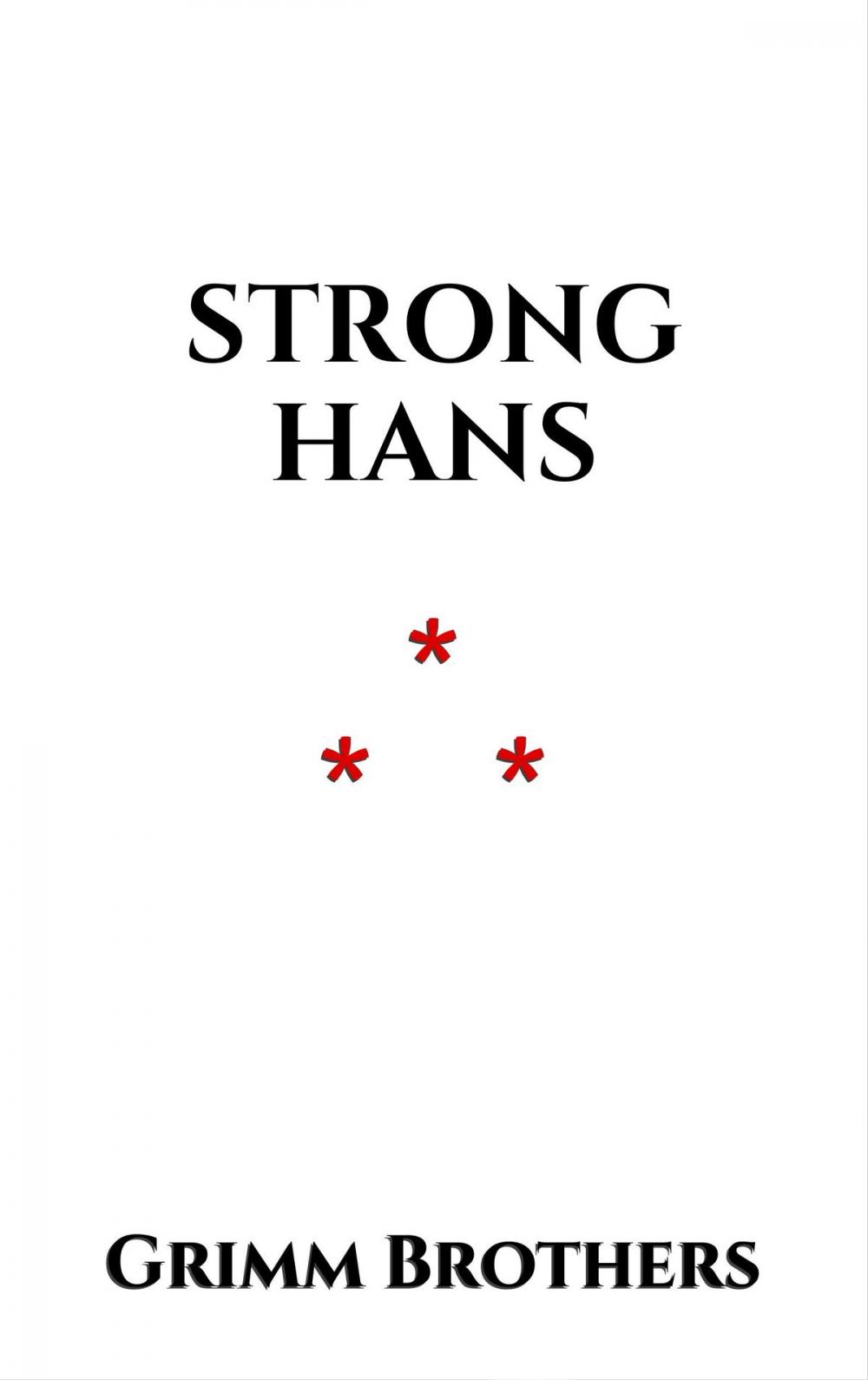 Big bigCover of Strong Hans