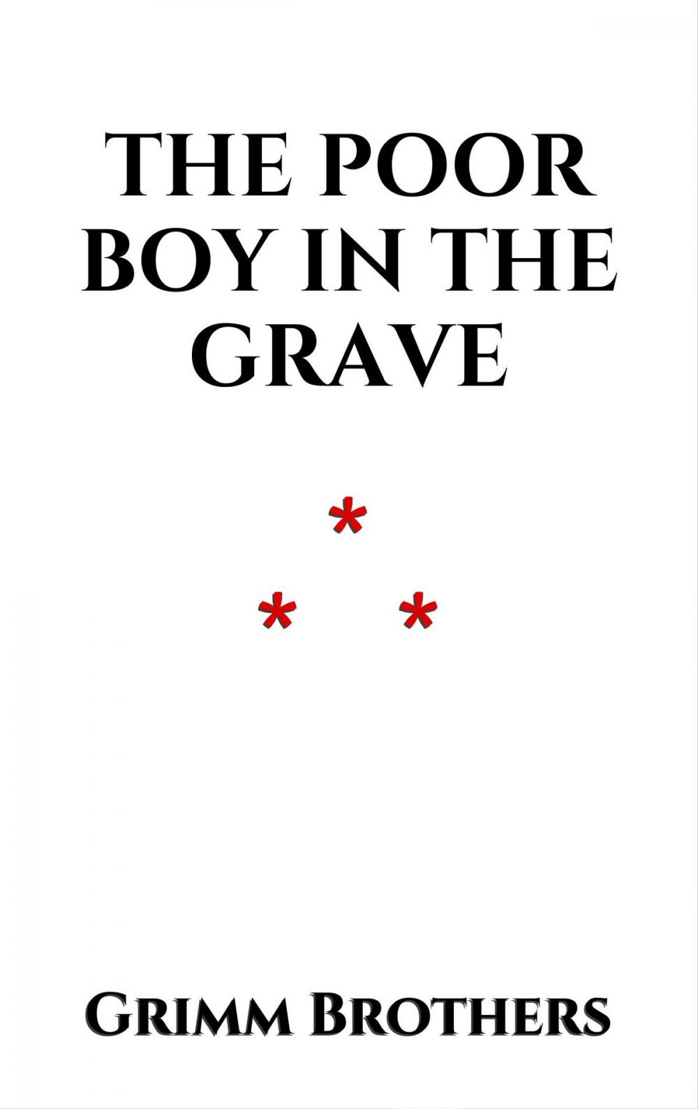 Big bigCover of The Poor Boy in the Grave