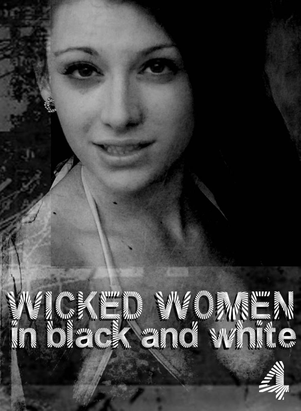 Big bigCover of Wicked Women In Black and White - An erotic photo book - Volume 4