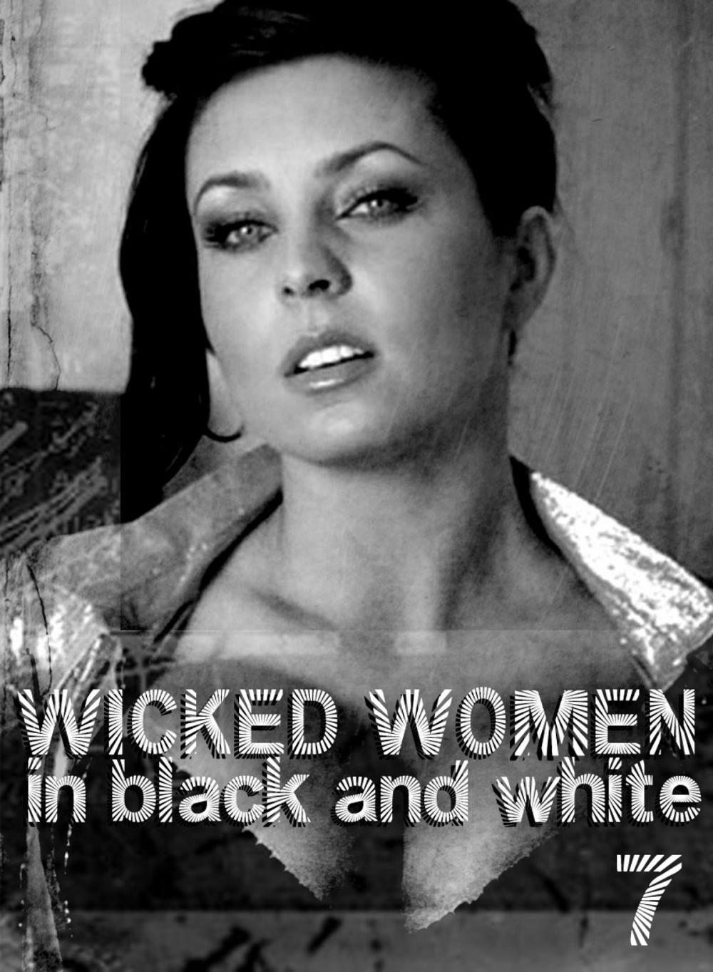 Big bigCover of Wicked Women In Black and White - An erotic photo book - Volume 7