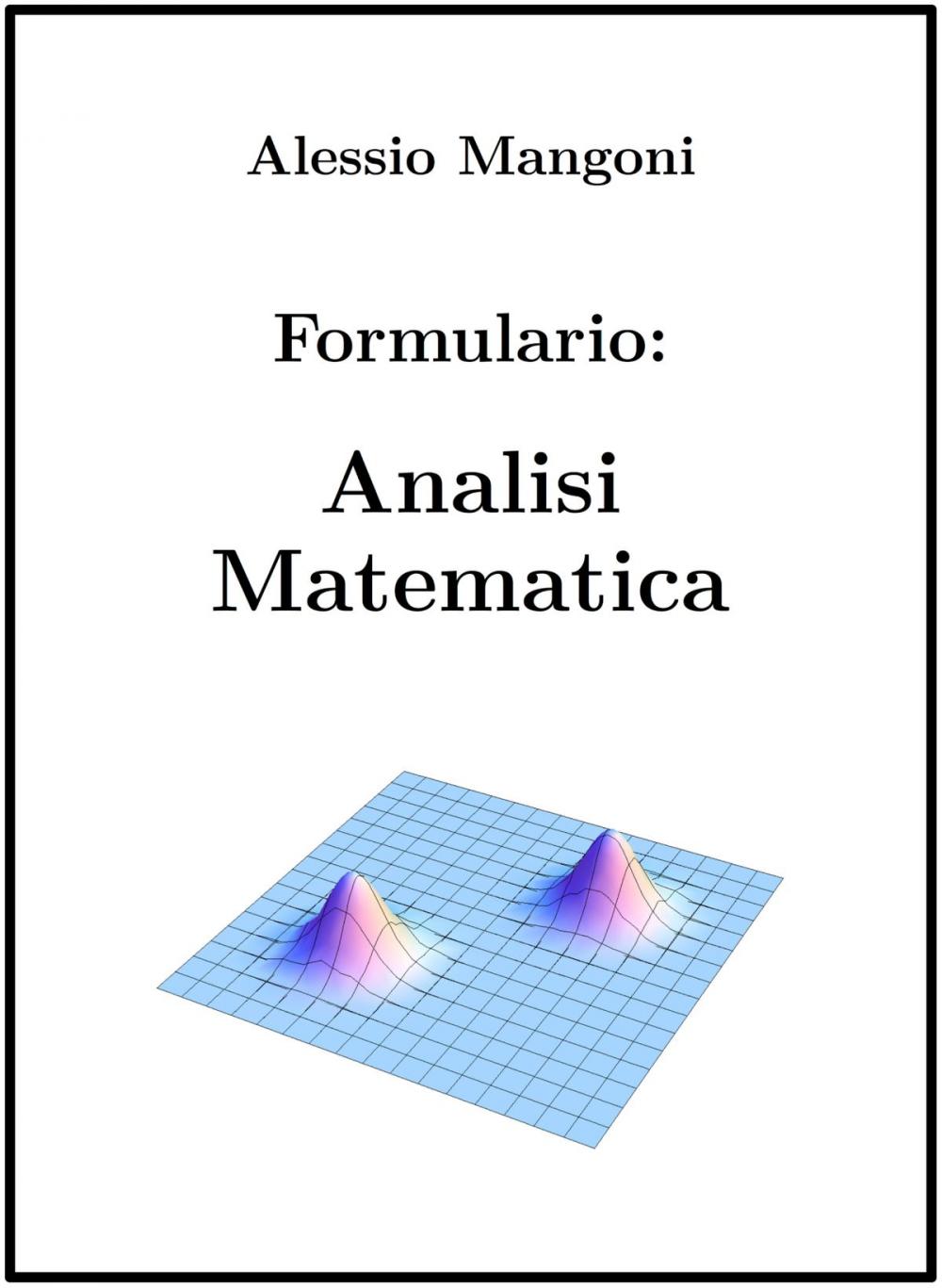 Big bigCover of Formulario di Analisi Matematica