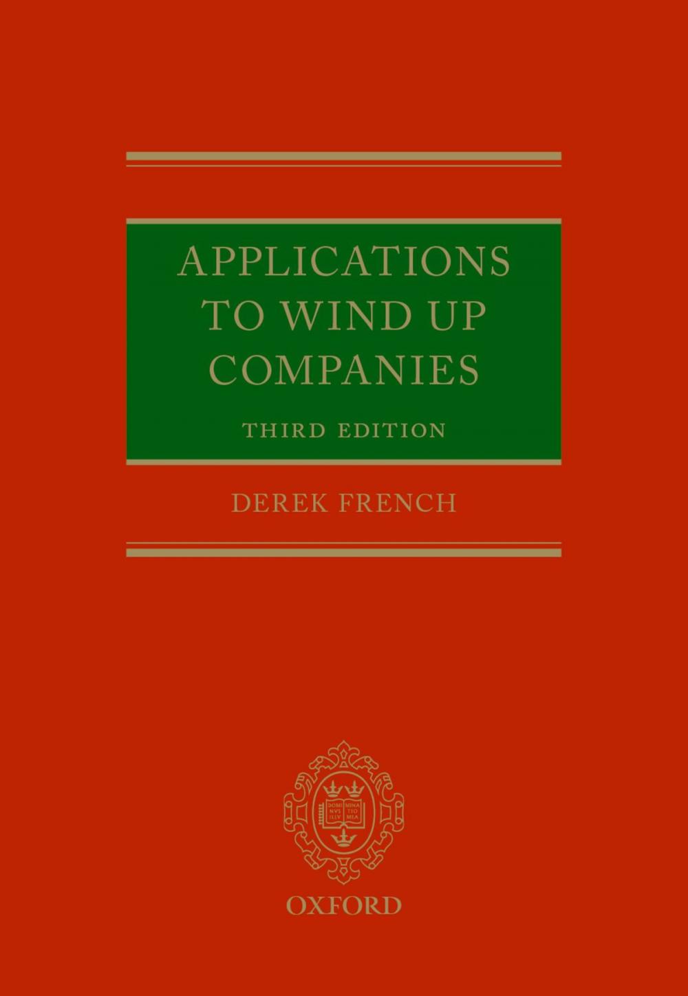 Big bigCover of Applications to Wind Up Companies