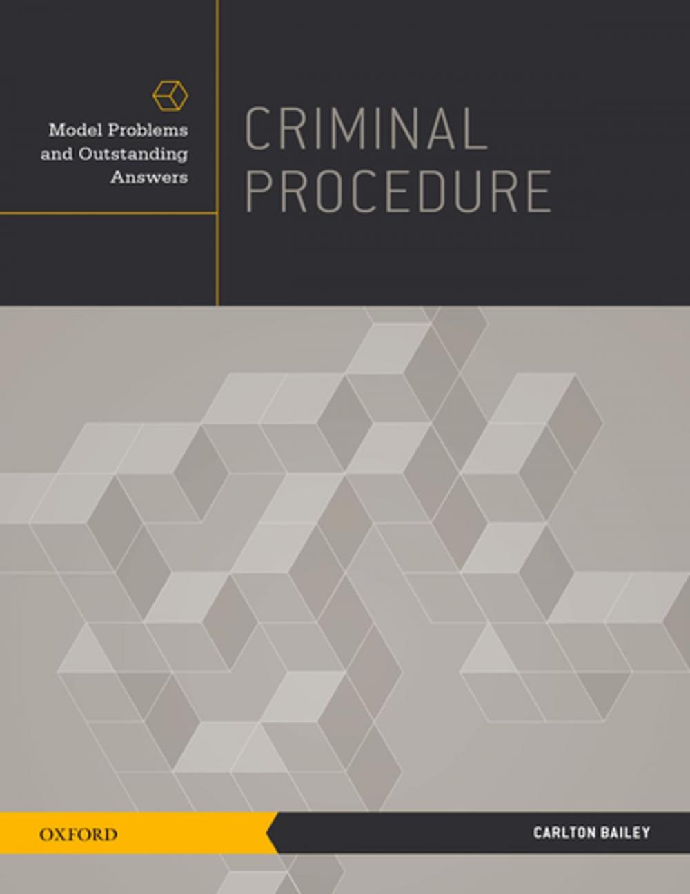 Big bigCover of Criminal Procedure