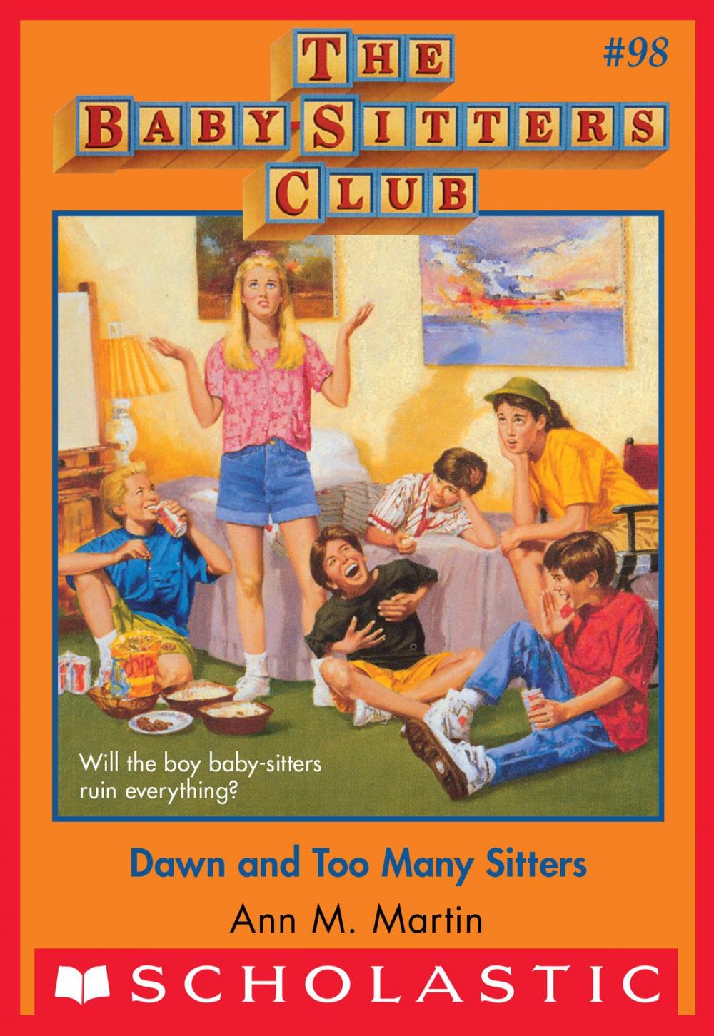 Big bigCover of The Baby-Sitters Club #98: Dawn and Too Many Sitters