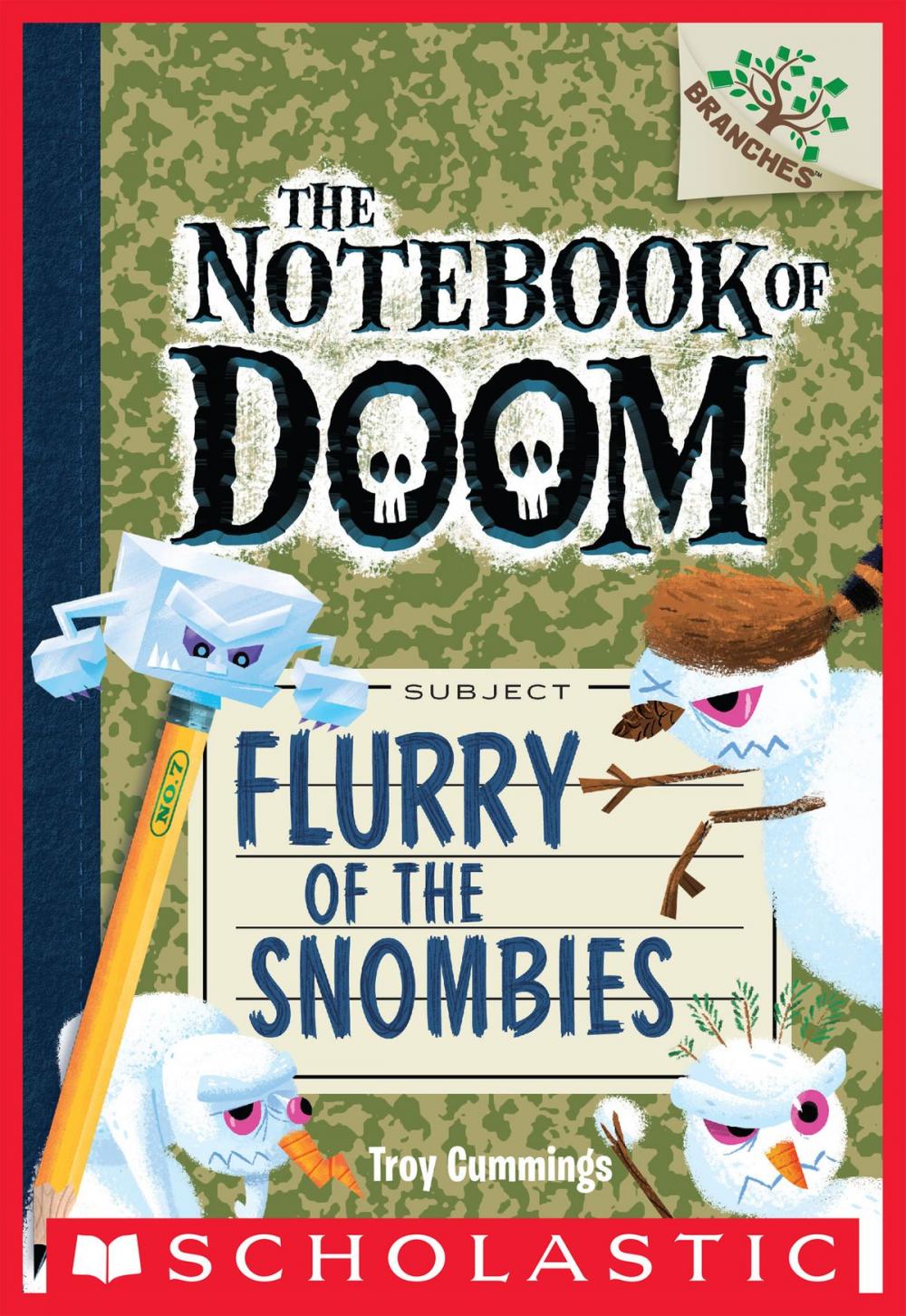 Big bigCover of The Notebook of Doom #7: Flurry of the Snombies (A Branches Book)