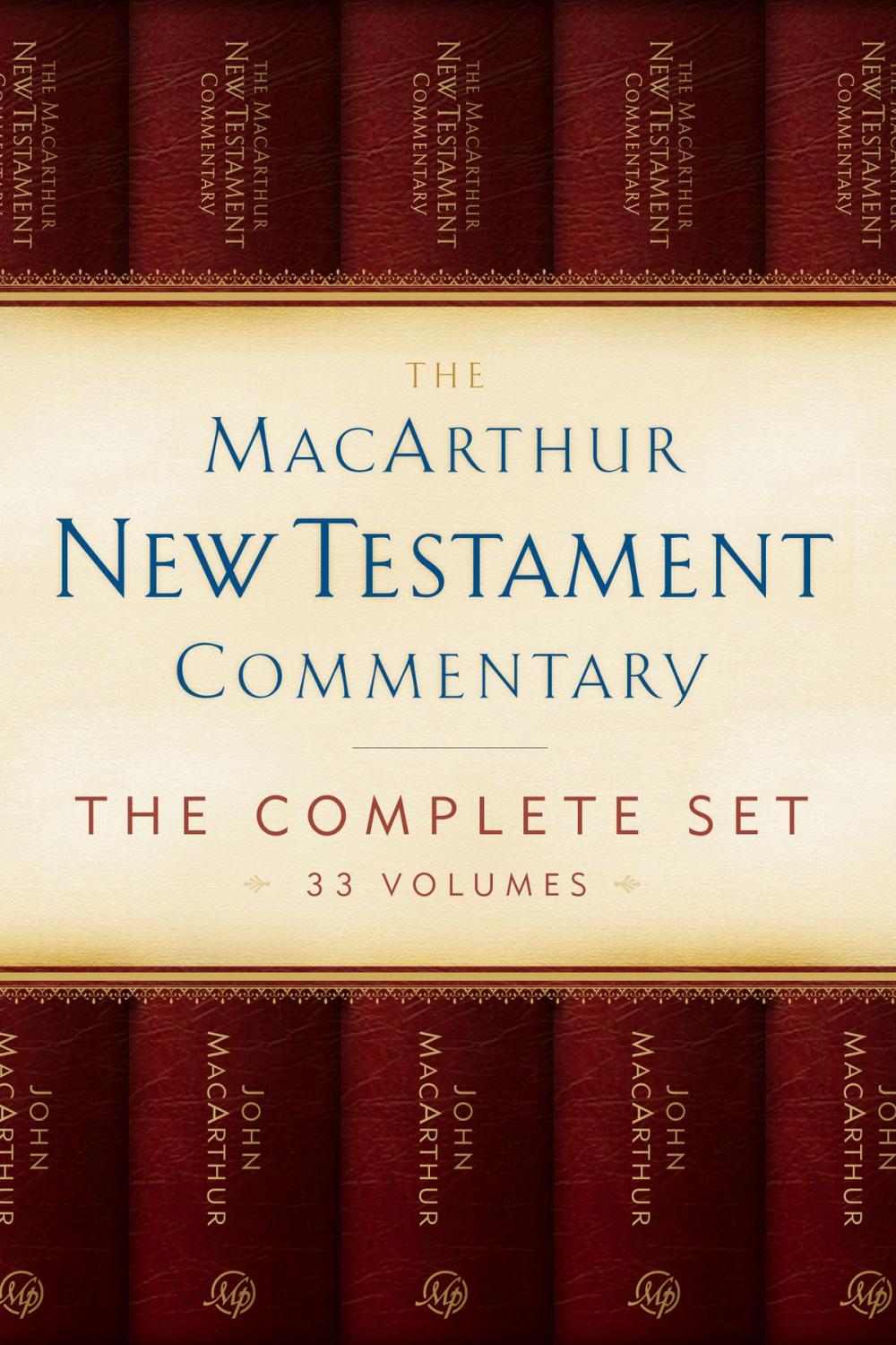 Big bigCover of The MacArthur New Testament Commentary Set of 33 volumes