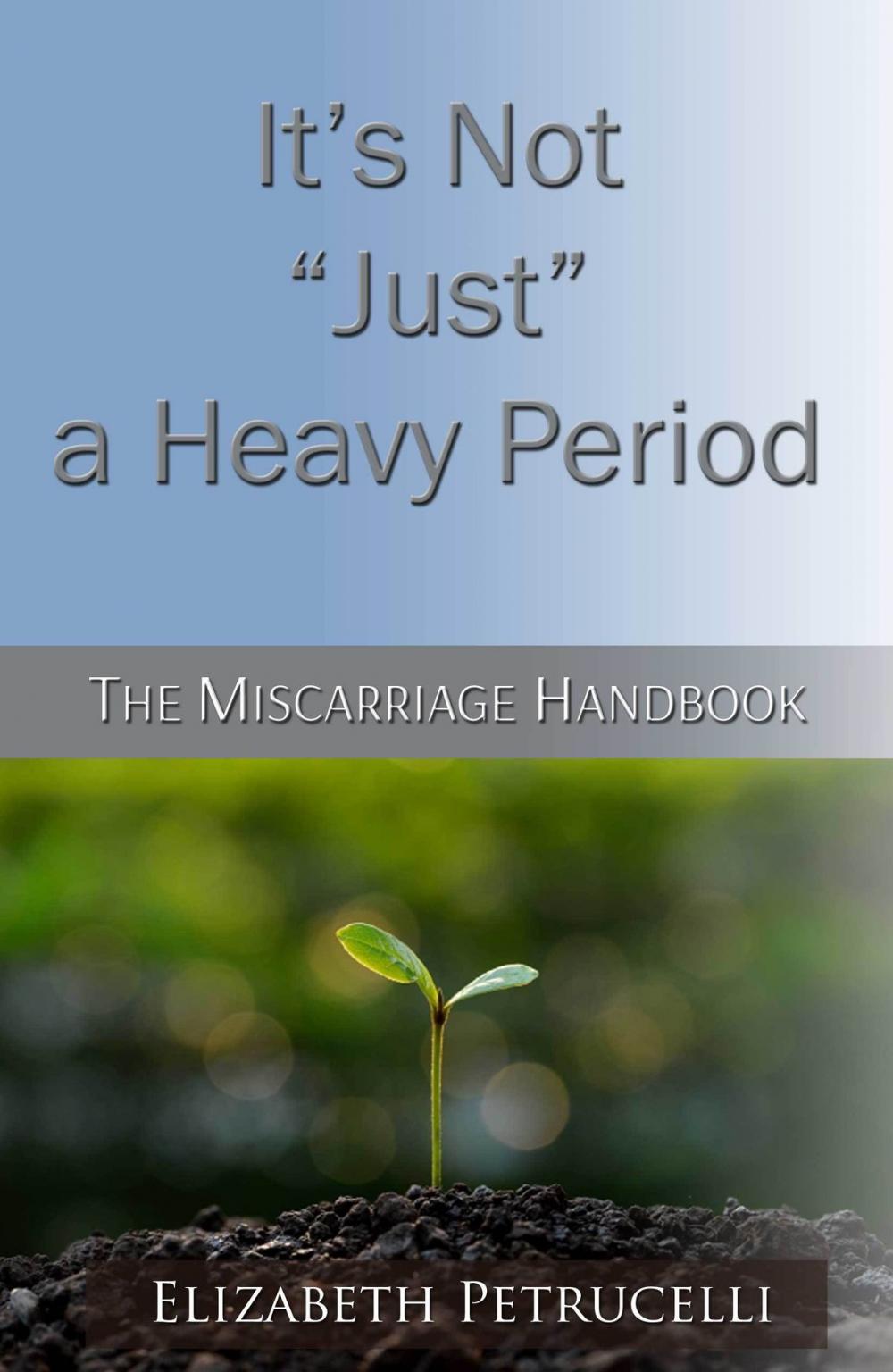 Big bigCover of It's Not Just a Heavy Period; The Miscarriage Handbook