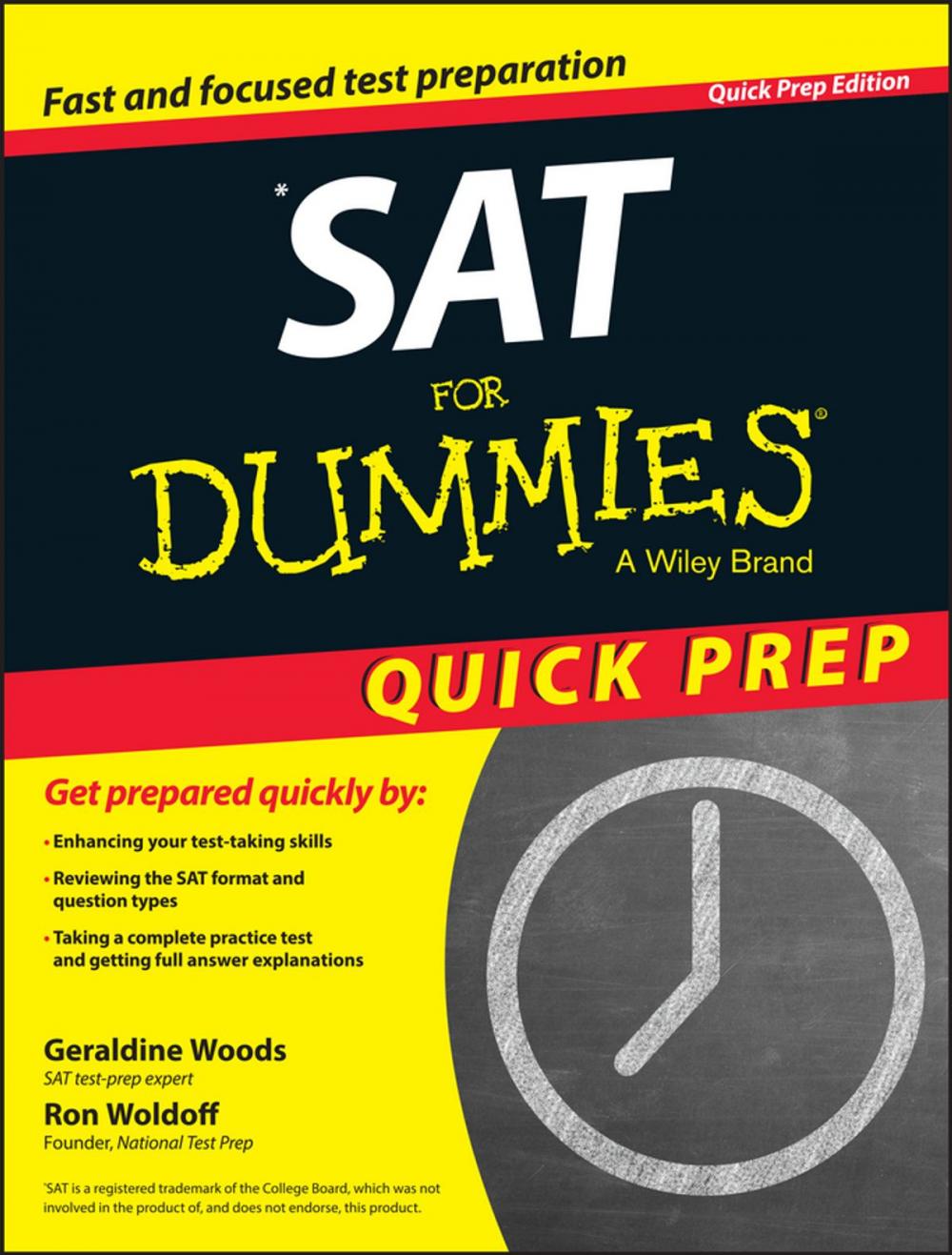 Big bigCover of SAT For Dummies 2015 Quick Prep