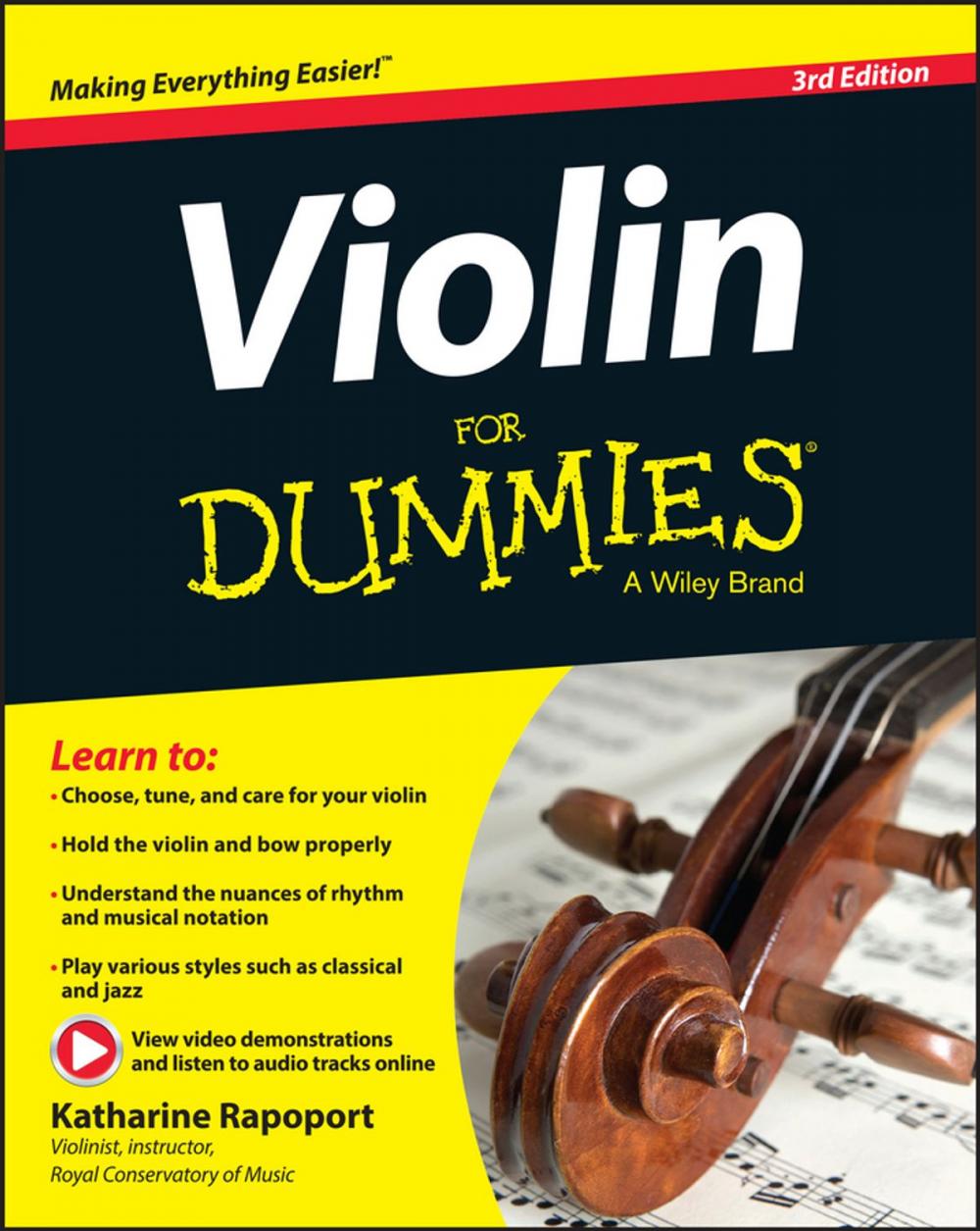 Big bigCover of Violin For Dummies