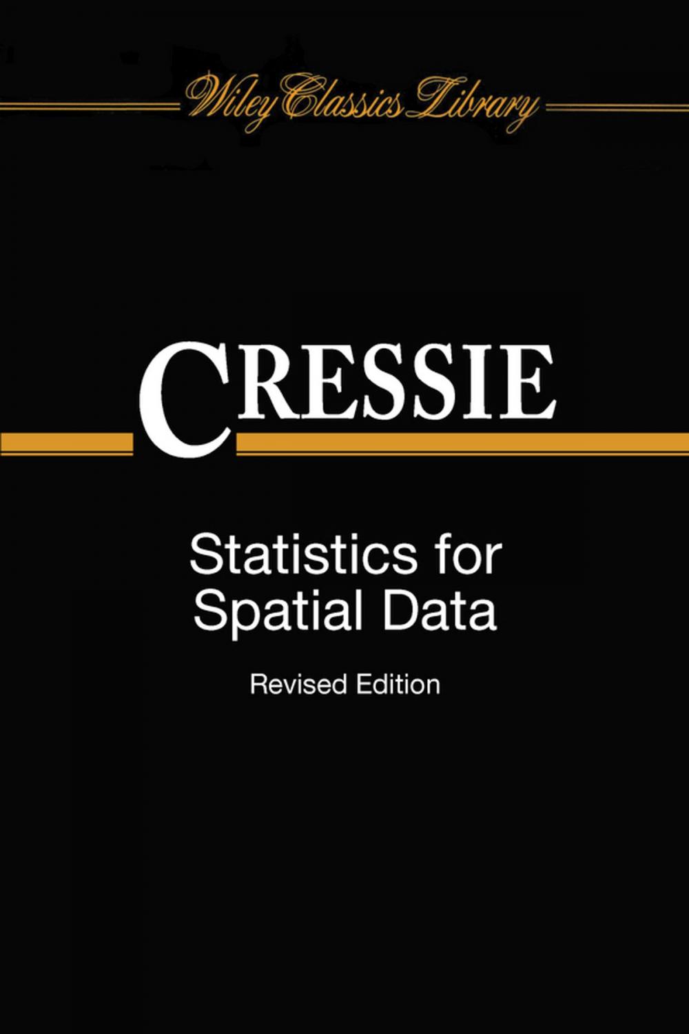 Big bigCover of Statistics for Spatial Data