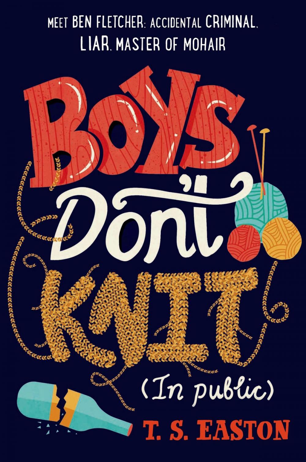 Big bigCover of Boys Don't Knit (In Public)