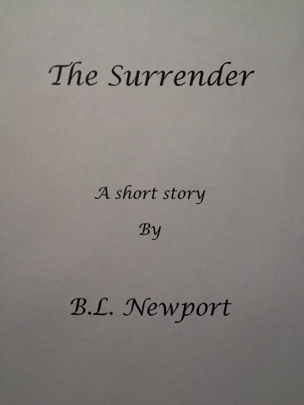 Big bigCover of The Surrender