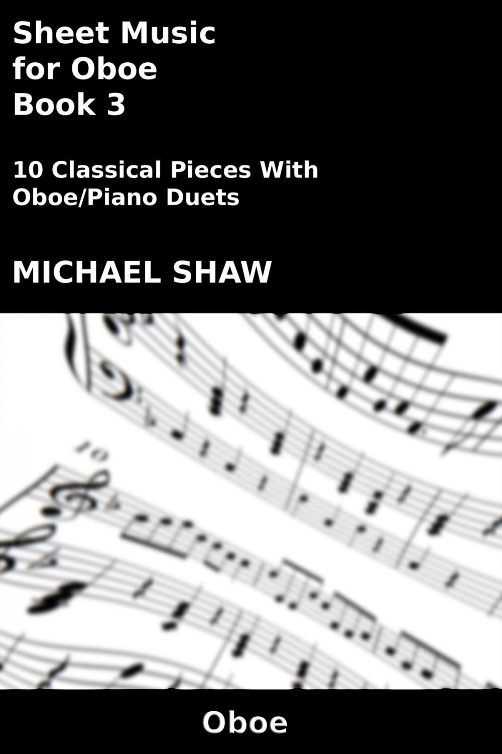 Big bigCover of Sheet Music for Oboe: Book 3