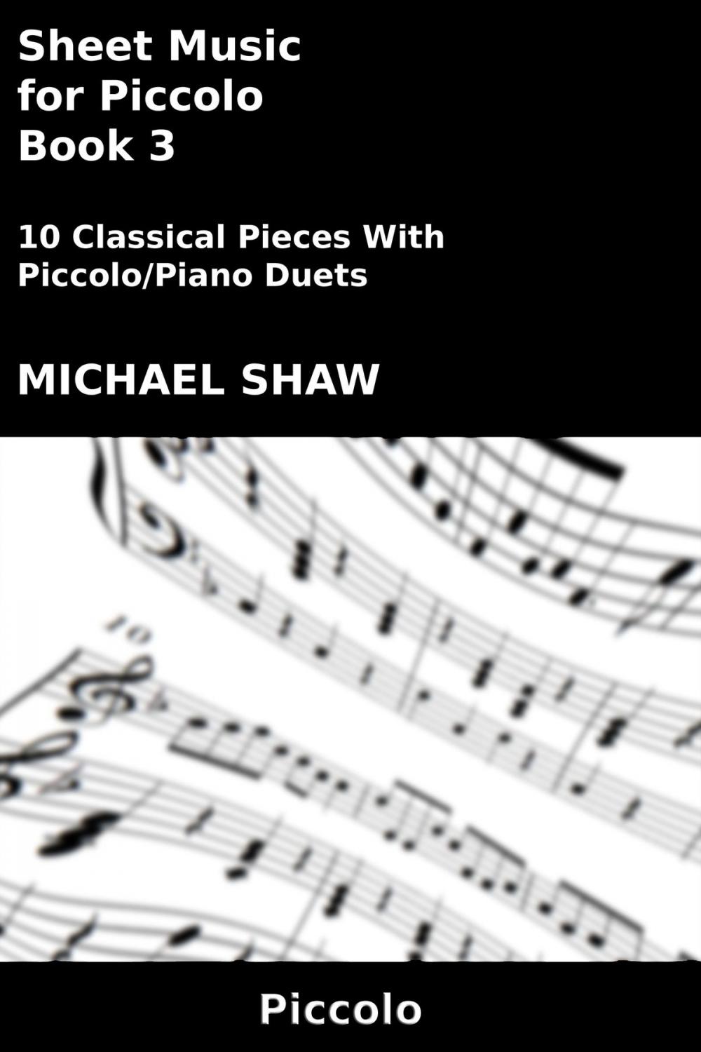 Big bigCover of Sheet Music for Piccolo: Book 3