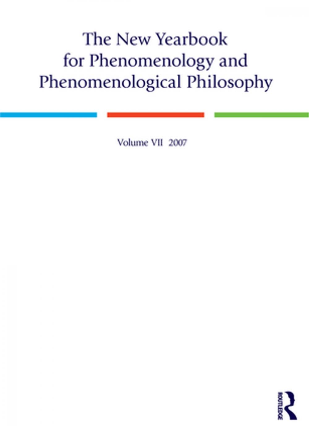 Big bigCover of The New Yearbook for Phenomenology and Phenomenological Philosophy