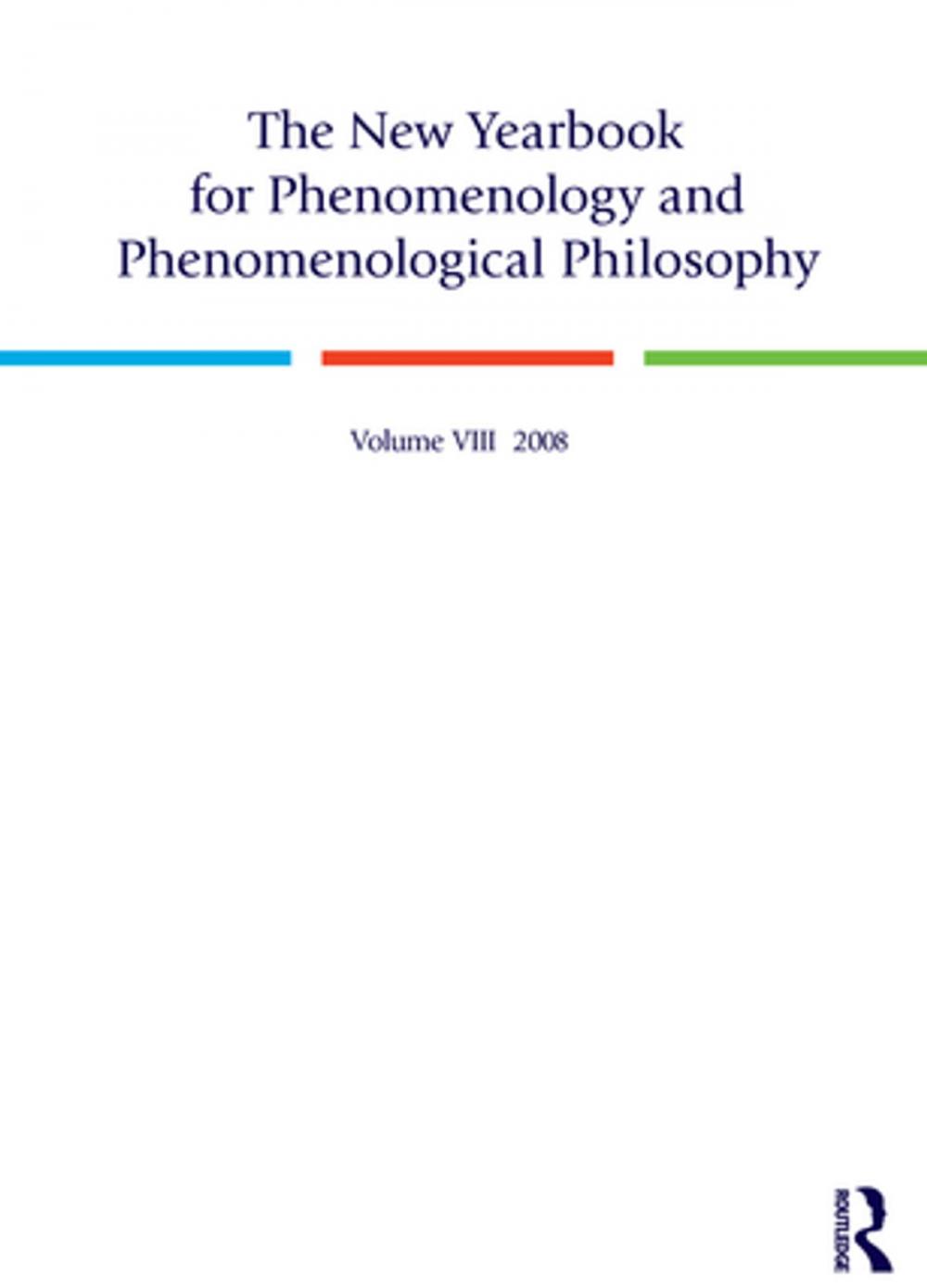 Big bigCover of The New Yearbook for Phenomenology and Phenomenological Philosophy