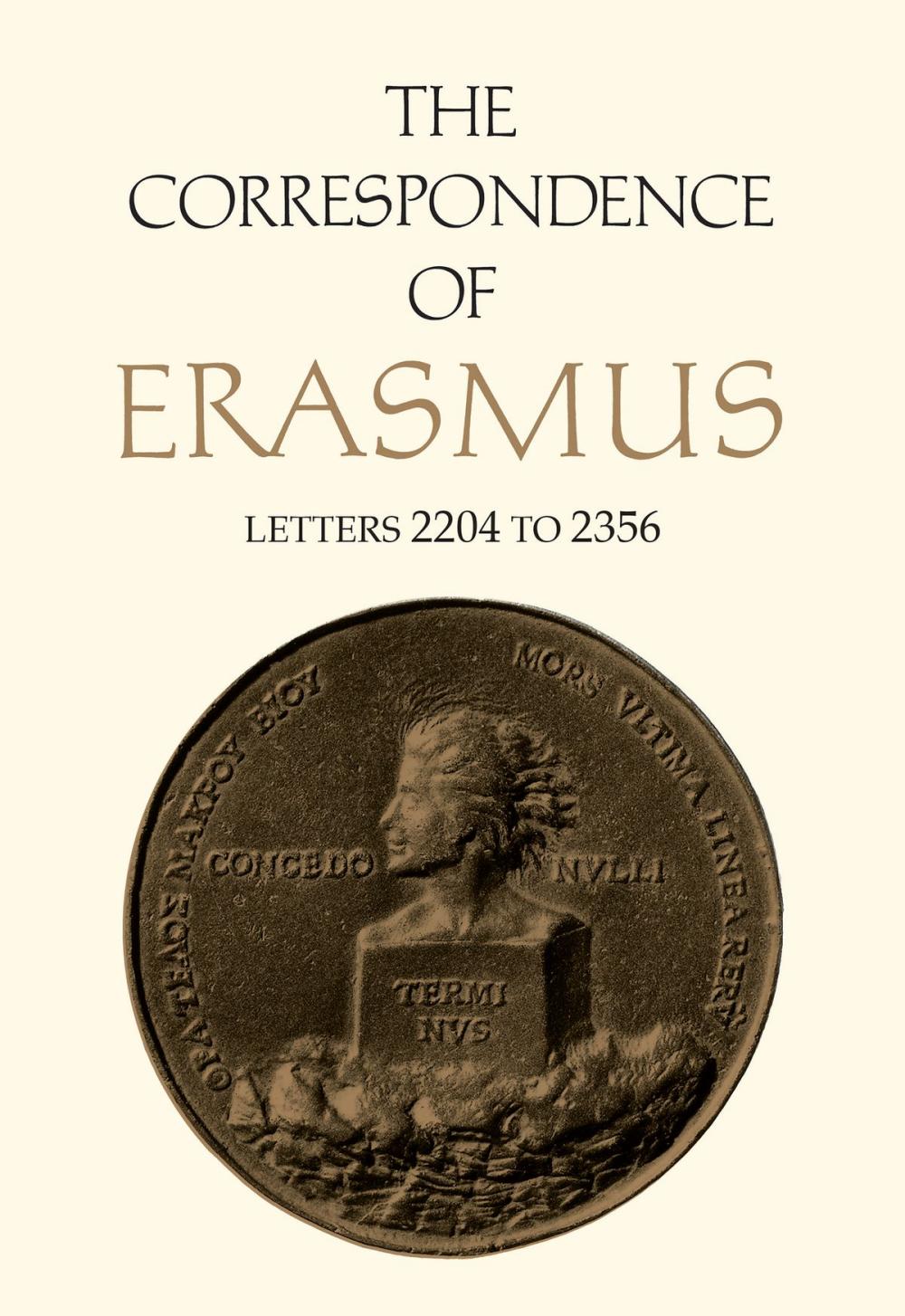 Big bigCover of The Correspondence of Erasmus