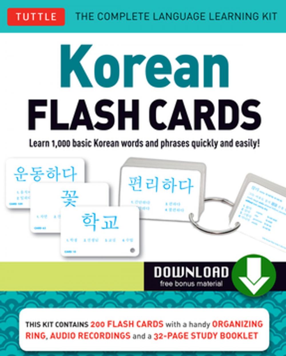 Big bigCover of Korean Flash Cards Kit Ebook