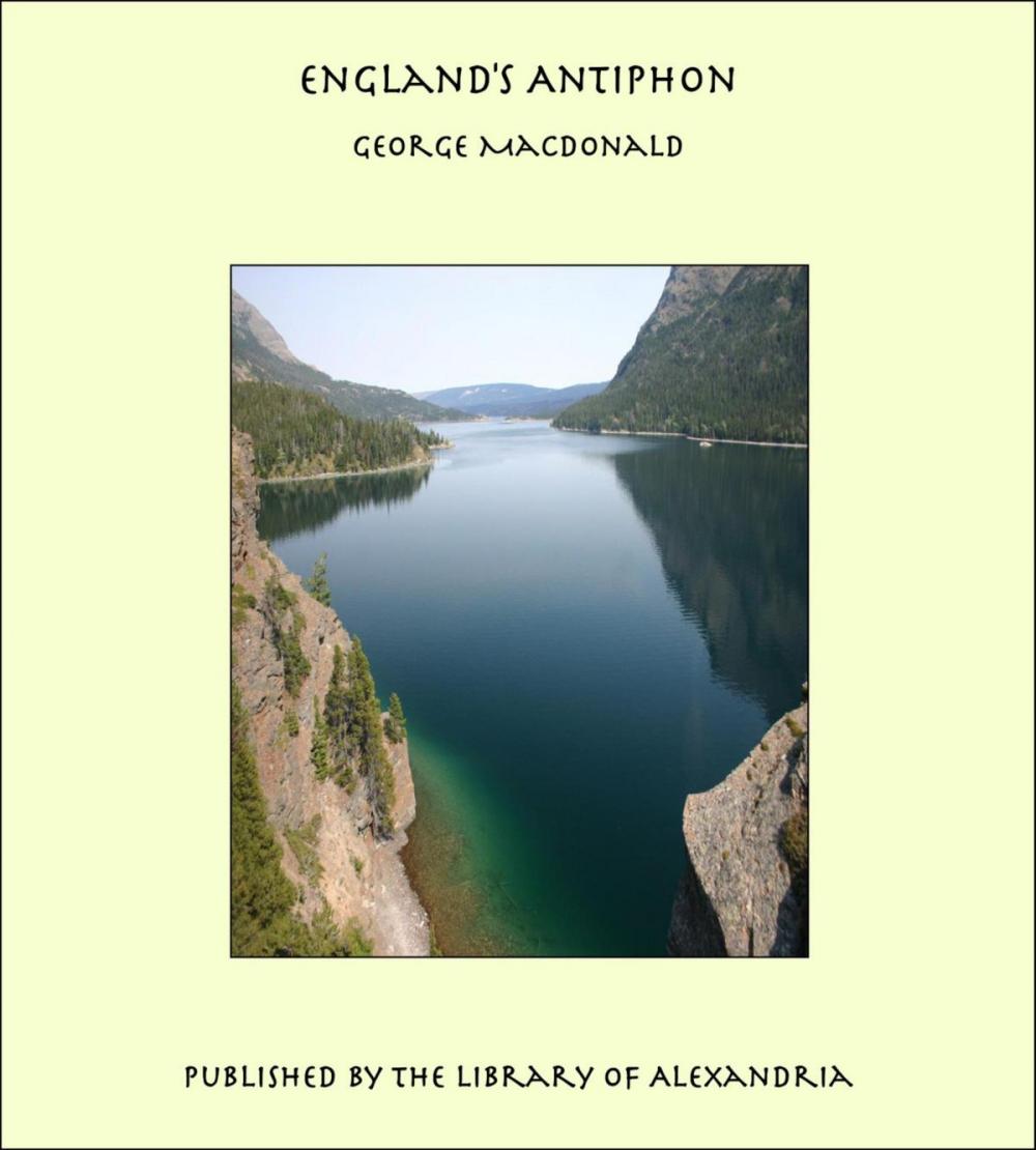 Big bigCover of England's Antiphon