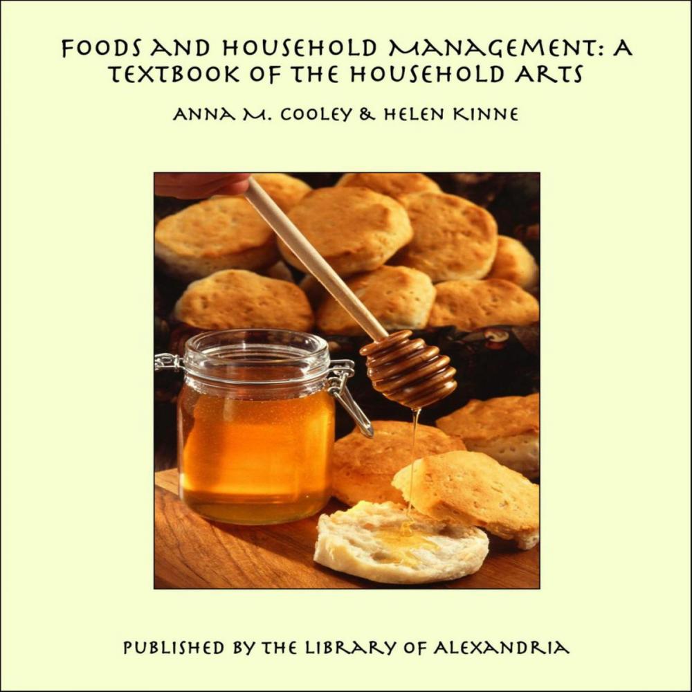 Big bigCover of Foods and Household Management: A Textbook of the Household Arts