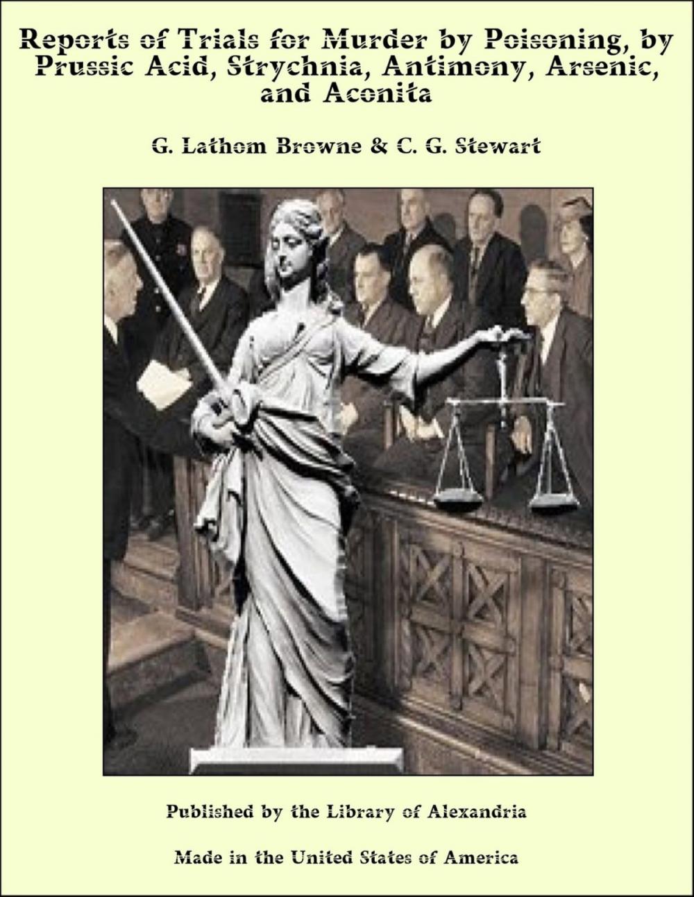 Big bigCover of Reports of Trials for Murder by Poisoning, by Prussic Acid, Strychnia, Antimony, Arsenic, and Aconita