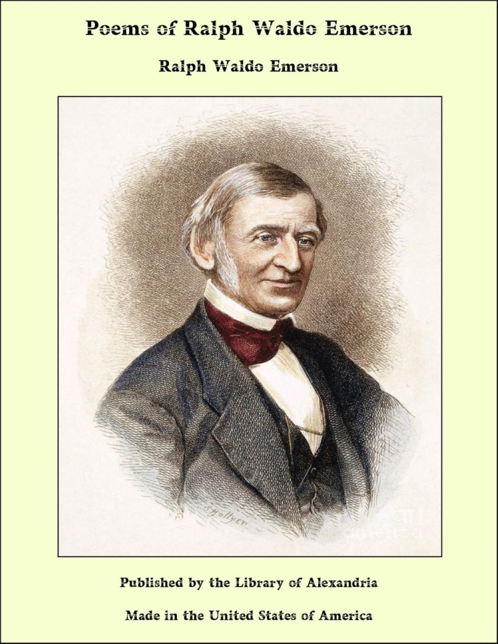 Big bigCover of Poems of Ralph Waldo Emerson