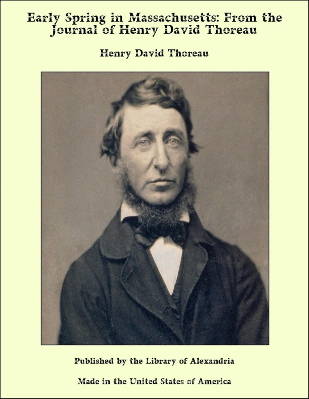 Big bigCover of Early Spring in Massachusetts: From the Journal of Henry David Thoreau