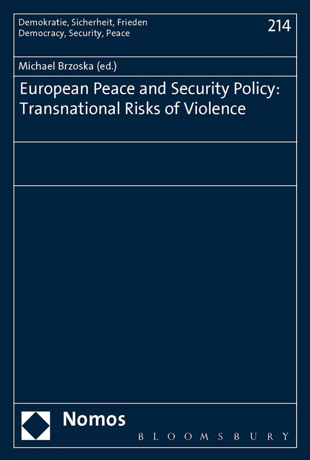 Big bigCover of European Peace and Security Policy