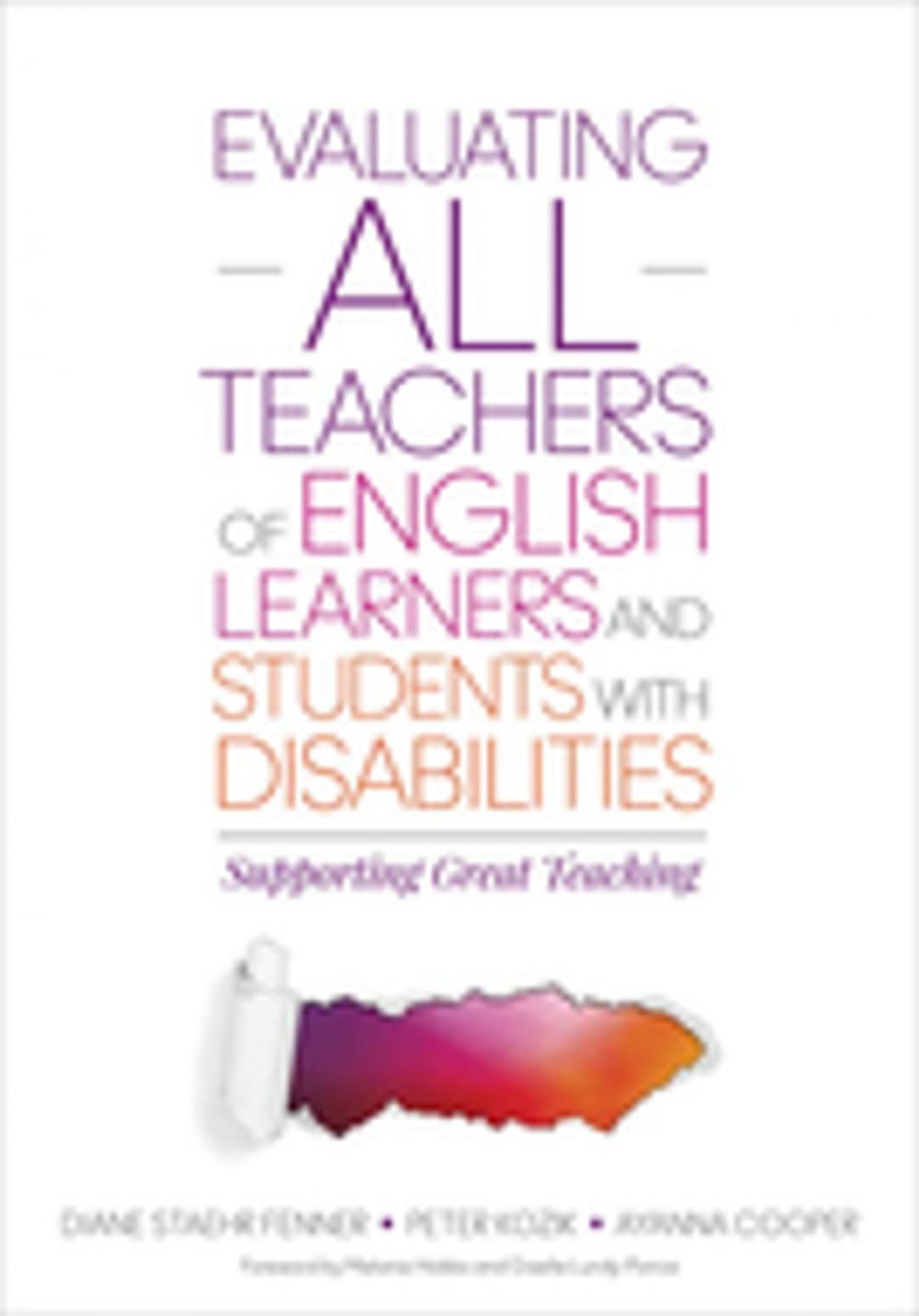 Big bigCover of Evaluating ALL Teachers of English Learners and Students With Disabilities