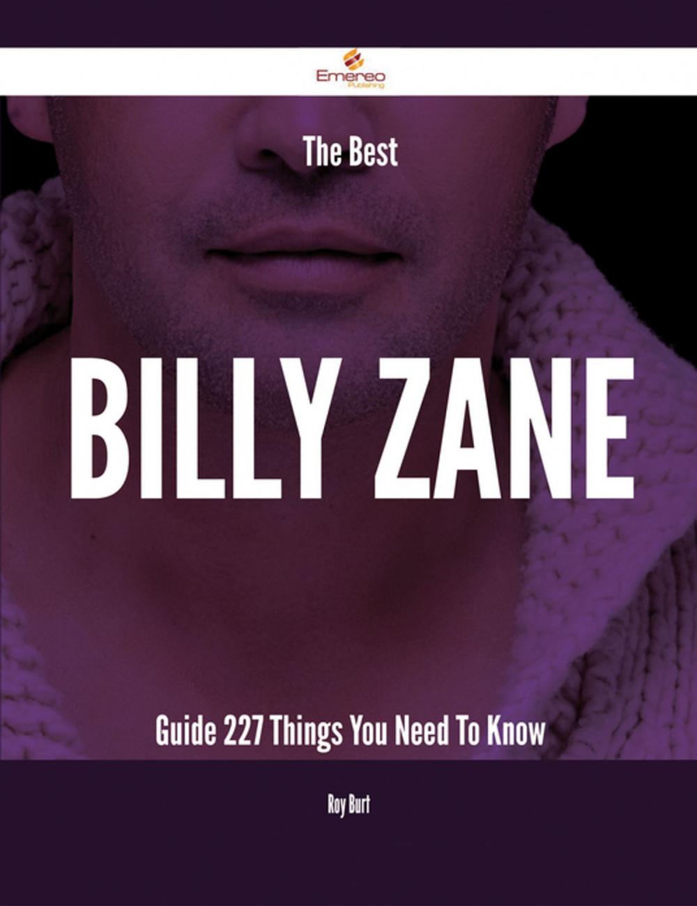 Big bigCover of The Best Billy Zane Guide - 227 Things You Need To Know