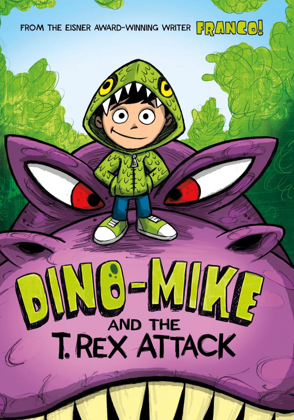 Big bigCover of Dino-Mike and the T. Rex Attack