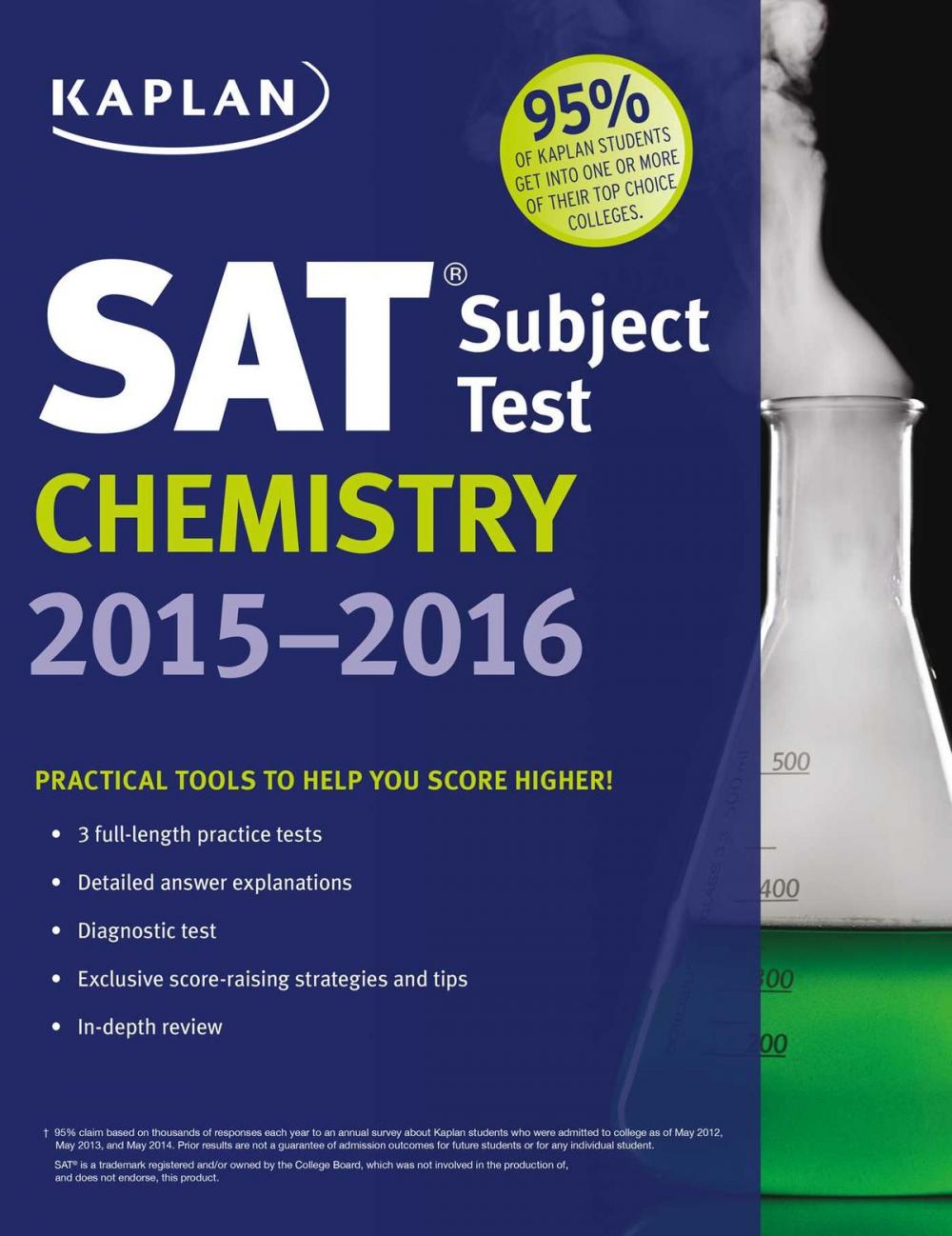 Big bigCover of Kaplan SAT Subject Test Chemistry 2015-2016