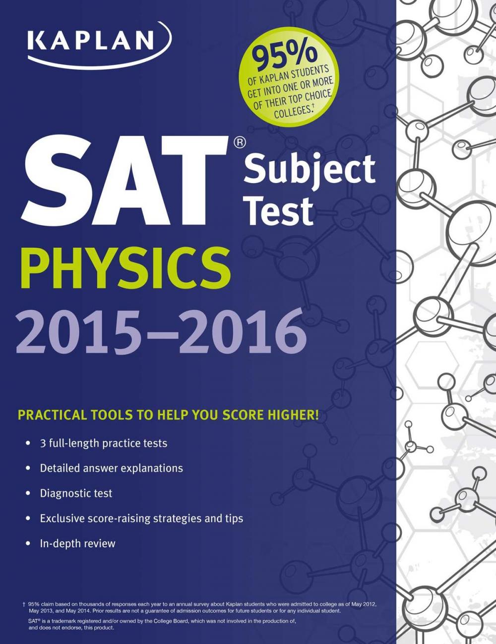 Big bigCover of Kaplan SAT Subject Test Physics 2015-2016