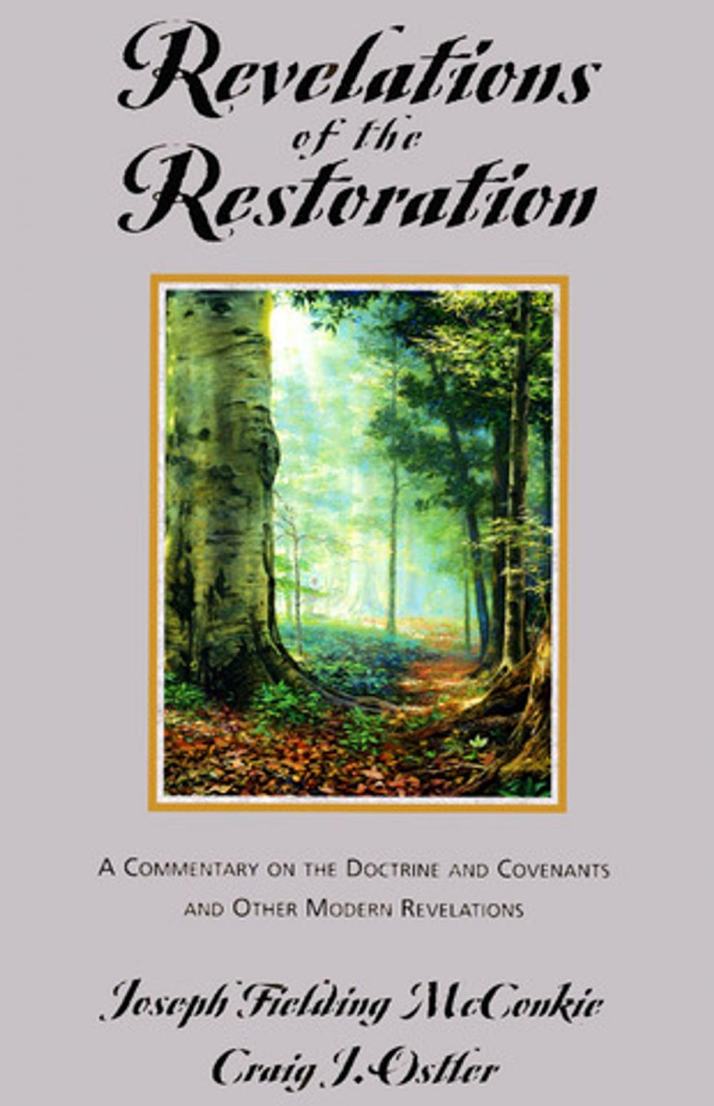 Big bigCover of Revelations of the Restoration