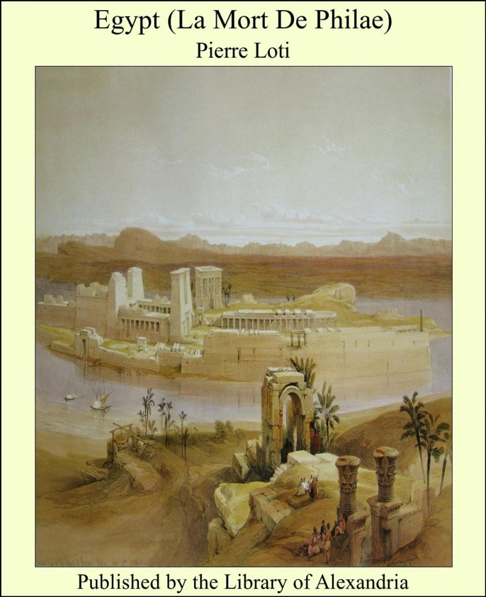 Big bigCover of Egypt (La Mort De Philae)