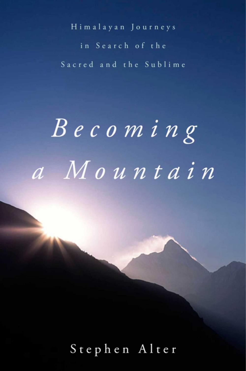 Big bigCover of Becoming a Mountain