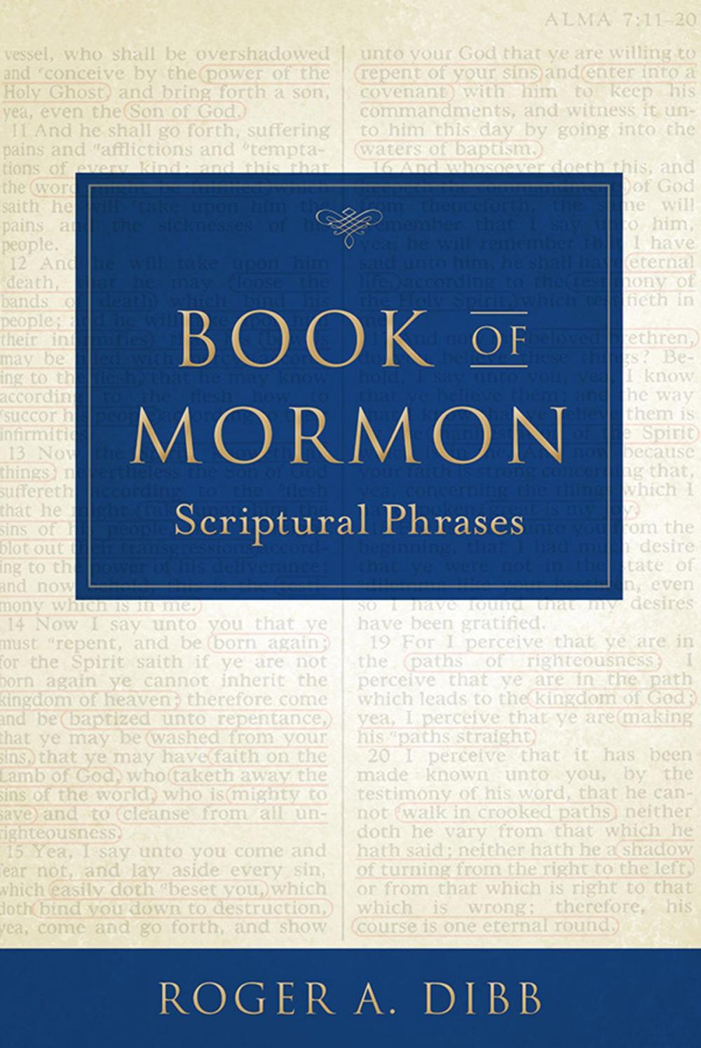 Big bigCover of Book of Mormon Scriptural Phrases