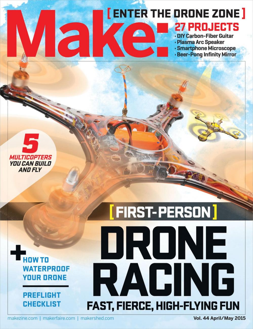 Big bigCover of Make: Volume 44