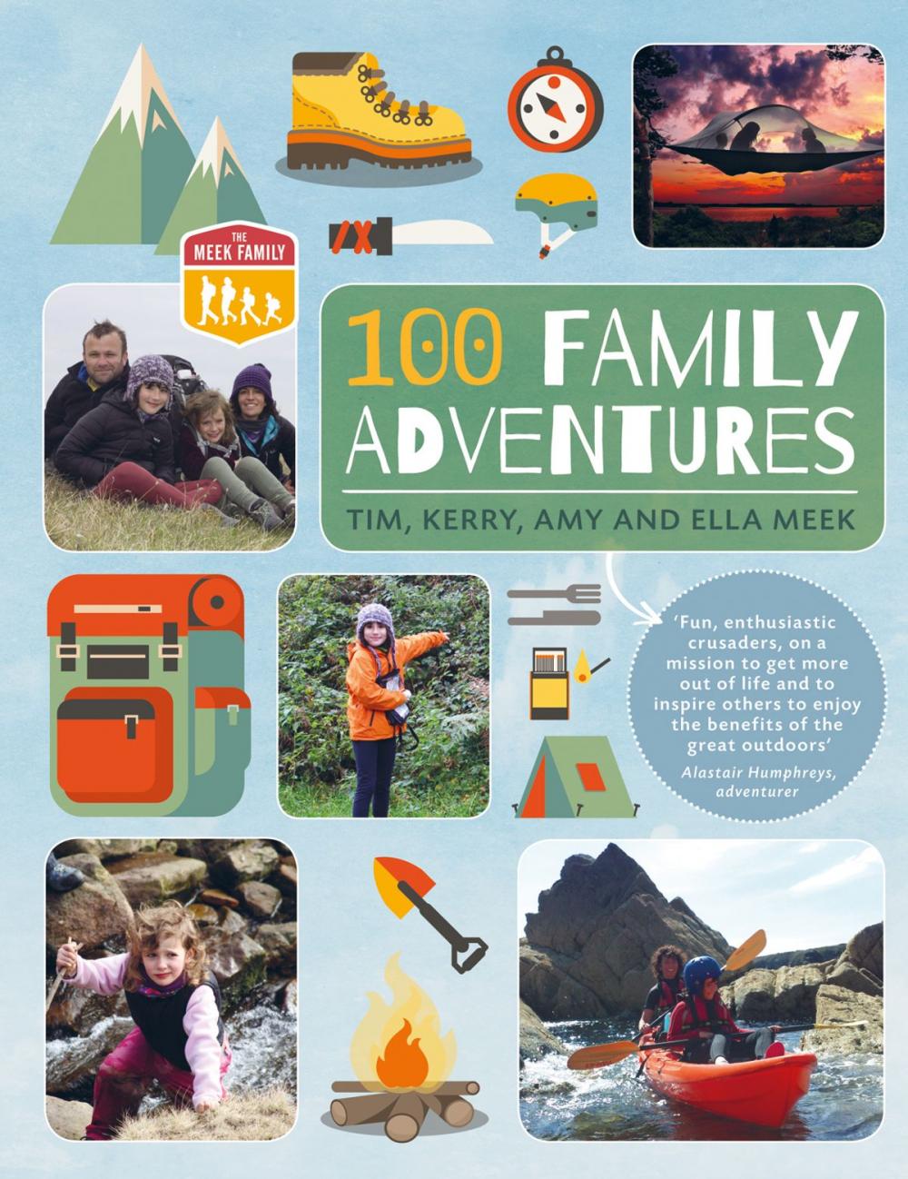 Big bigCover of 100 Family Adventures