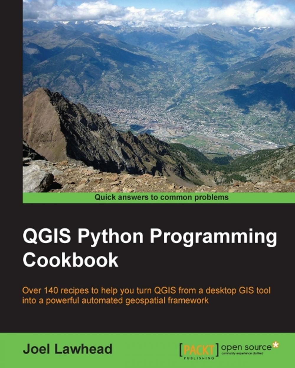 Big bigCover of QGIS Python Programming Cookbook