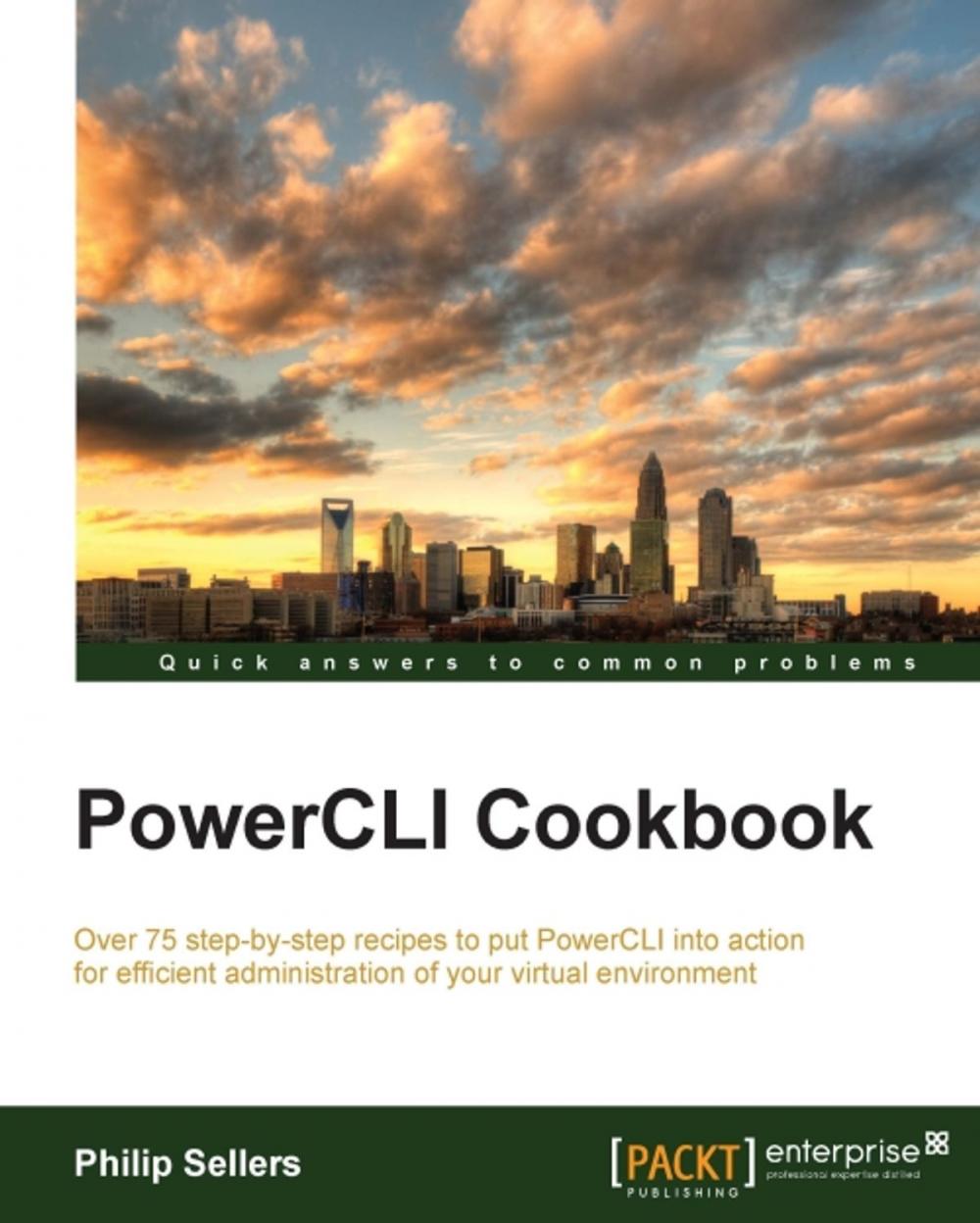 Big bigCover of PowerCLI Cookbook