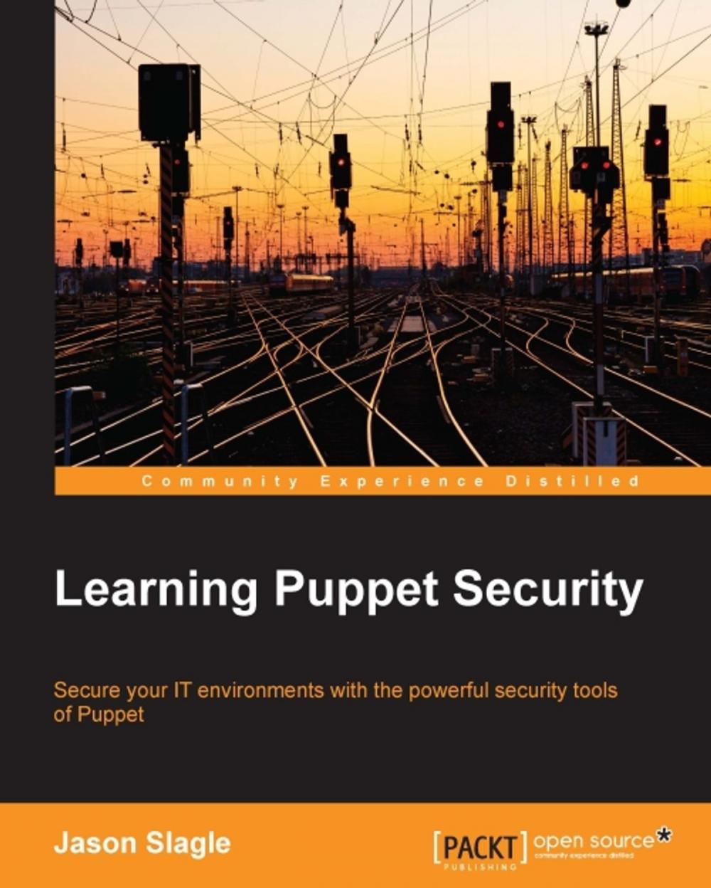 Big bigCover of Learning Puppet Security