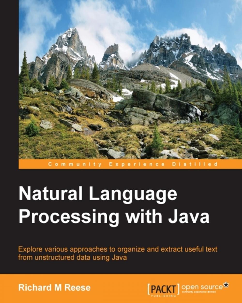 Big bigCover of Natural Language Processing with Java